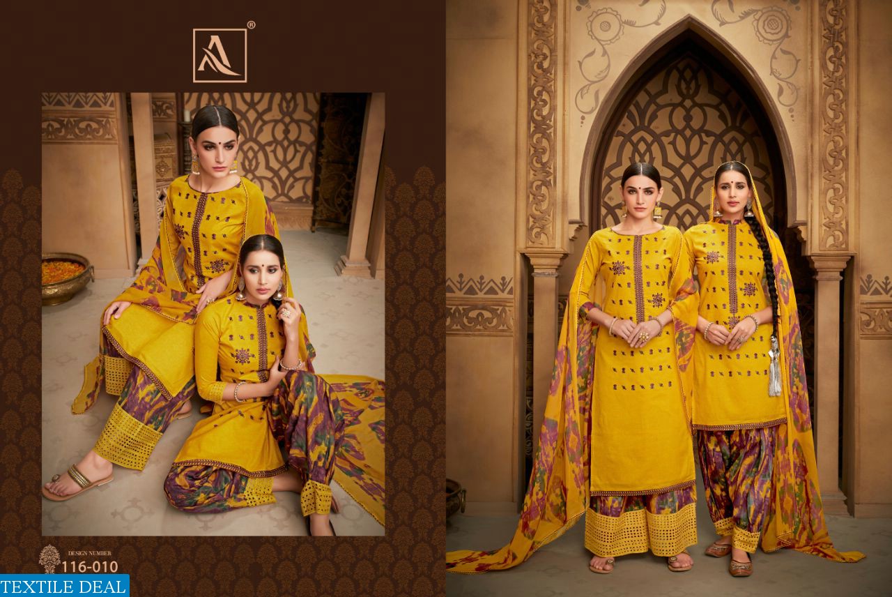 Alok Sohni punjaban Wholesale Dress material